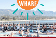Yoga on Stearn’s Wharf