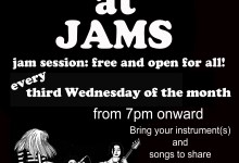 open jam session at JAMS