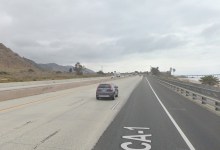 Highway 101 Southbound to Merge into Northbound Lane