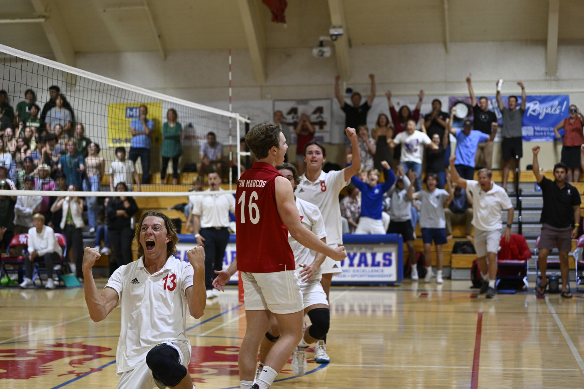 San Marcos Boys' Volleyball Defeats Santa Barbara for the First Time