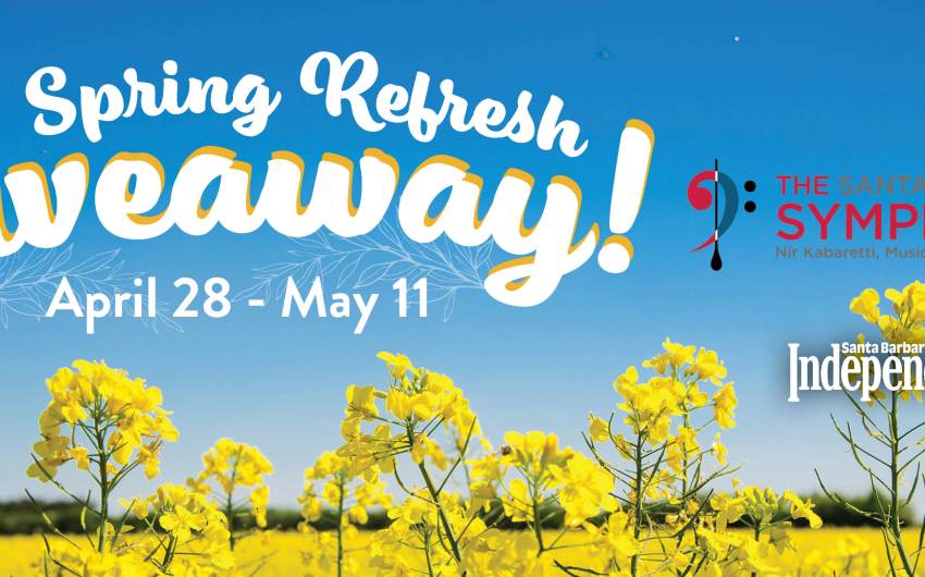 Spring Refresh Giveaway: Santa Barbara Symphony