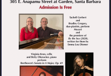 Santa Barbara Music Club Free Concert April 23, 22