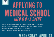 Applying to Medical School Info & Q+A Event