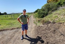 Eagle Scout Builds Bike Trail at Monroe Elementary