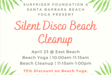 Beach Yoga and Silent Disco Beach Clean Up