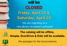 Goleta & Santa Ynez Valley Libraries Closed April 22 & 23 to Change to New Software System