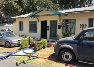 One Person Rescued from Fire in Santa Barbara