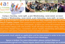 AHA! Digital Cleanse Overnight Camp