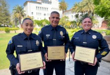 3 SBPD Officers Awarded the H. Thomas Guerry Award for Valor