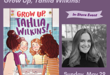 Chaucer’s Kids Event-Local Karina Evans