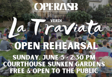Opera SB Presents: An Open Rehearsal in the Santa Barbara Courthouse Gardens