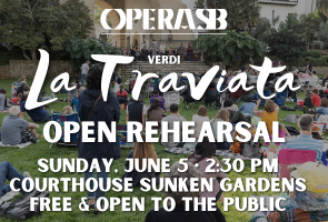 Opera SB Presents: An Open Rehearsal in the Santa Barbara Courthouse Gardens