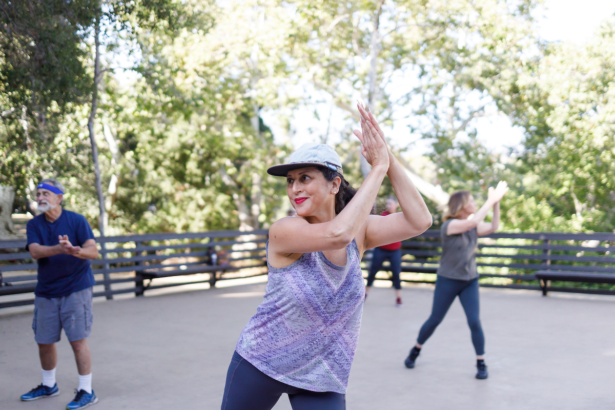 Zumba al Fresco on Oak Park’s New Dance Stage - The Santa Barbara ...