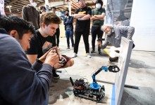NSWC PHD Robot Rodeo with UCSB Students
