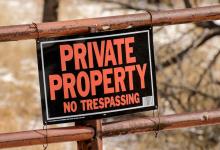 Private Property in California