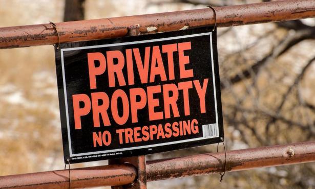 Private Property in California