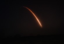 Unarmed Missile Test Launched from Vandenberg Space Force Base
