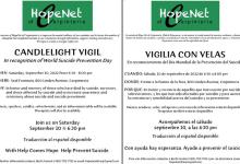 Suicide Prevention Candlelight Vigil