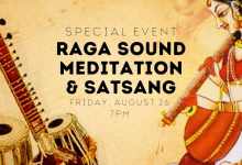 Raga Sound Meditation & Satsang @ Yoga Soup