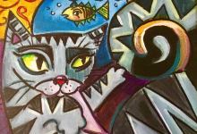 Cubist Kitty Painting Workshop