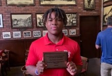 Qu’Ran Gossett and Halle Rillie Named Athletes of the Week at SBART Luncheon