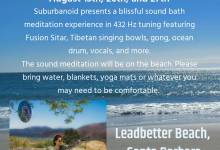 Suburbanoid Sound Bath Meditation on the Beach