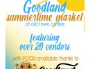 Goodland SUMMERTIME Market at Oldtown Coffee