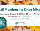 NAWBO-SB’s Fall Membership Drive Wine & Appetizer