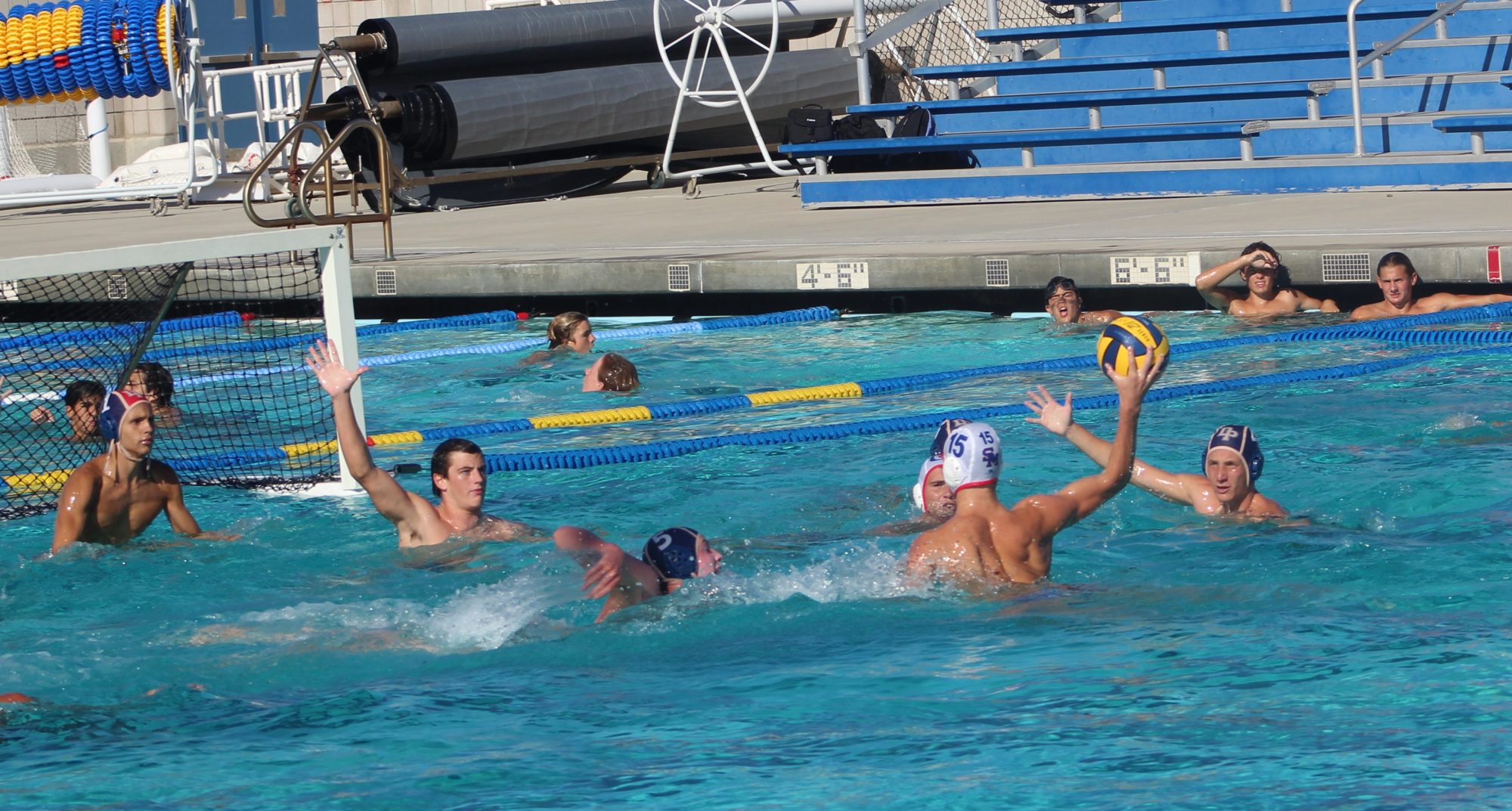 San Marcos Water Polo Cruises to 136 Victory over Dos Pueblos The