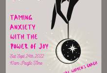Virtual Workshop: Taming Anxiety with the Power of Joy ✨