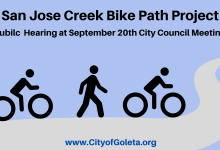 San Jose Creek Bike Path Project Public Hearing on September 20th at 5:30 p.m.