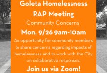 Goleta Homelessness Regional Action Plan Virtual Meeting