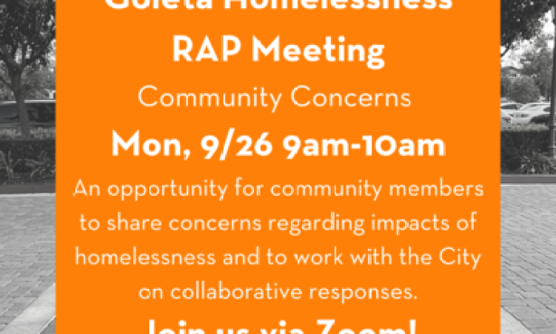 Goleta Homelessness Regional Action Plan Virtual Meeting
