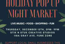 Holiday Pop Up Night Market