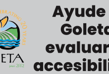 Ayude a La Ciudad de Goleta a Evaluar su Accesibilidad 