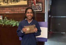 SBART Press Luncheon: Sagarika Manian and Nathan Barrios Named Athletes of the Week