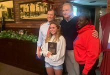 SBART Press Luncheon: Ellie Monson Receives Phil Womble Ethics in Sports Award