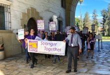 Superior Court Employees in Santa Barbara March for a Living Wage