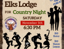 Country Night at the Elks Lodge