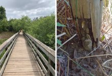 Rotted Bridge at Lake Los Carneros to Be Demolished