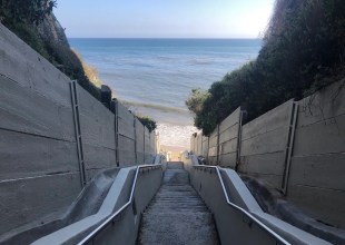 Take a Thousand Steps to a Santa Barbara Beach