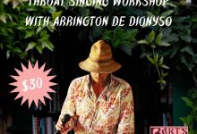 Throat Singing Workshop with Arrington de Dionyso