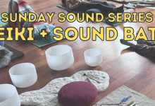 Reiki + Sound Bath with Darren and Danielle