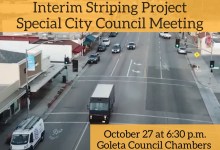 Hollister Avenue Old Town Interim Striping Project Special Council Meeting