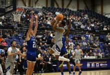 UCSB Glides Past Hampton 79-66 on Day One of Santa Barbara Beach Classic