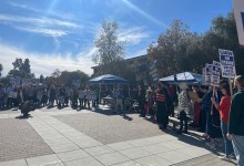 UC Santa Barbara Faculty Rally in Support of Striking Academic Workers