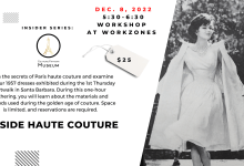 Dec. 8 Insider Series: Inside Haute Couture