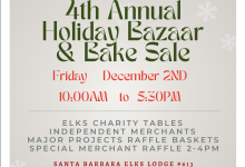 4th Holiday Bazaar & Bake Sale