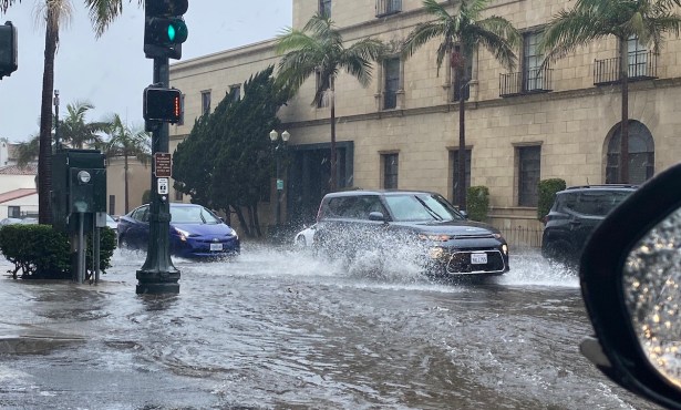 Tuesday Rains Soak Santa Barbara