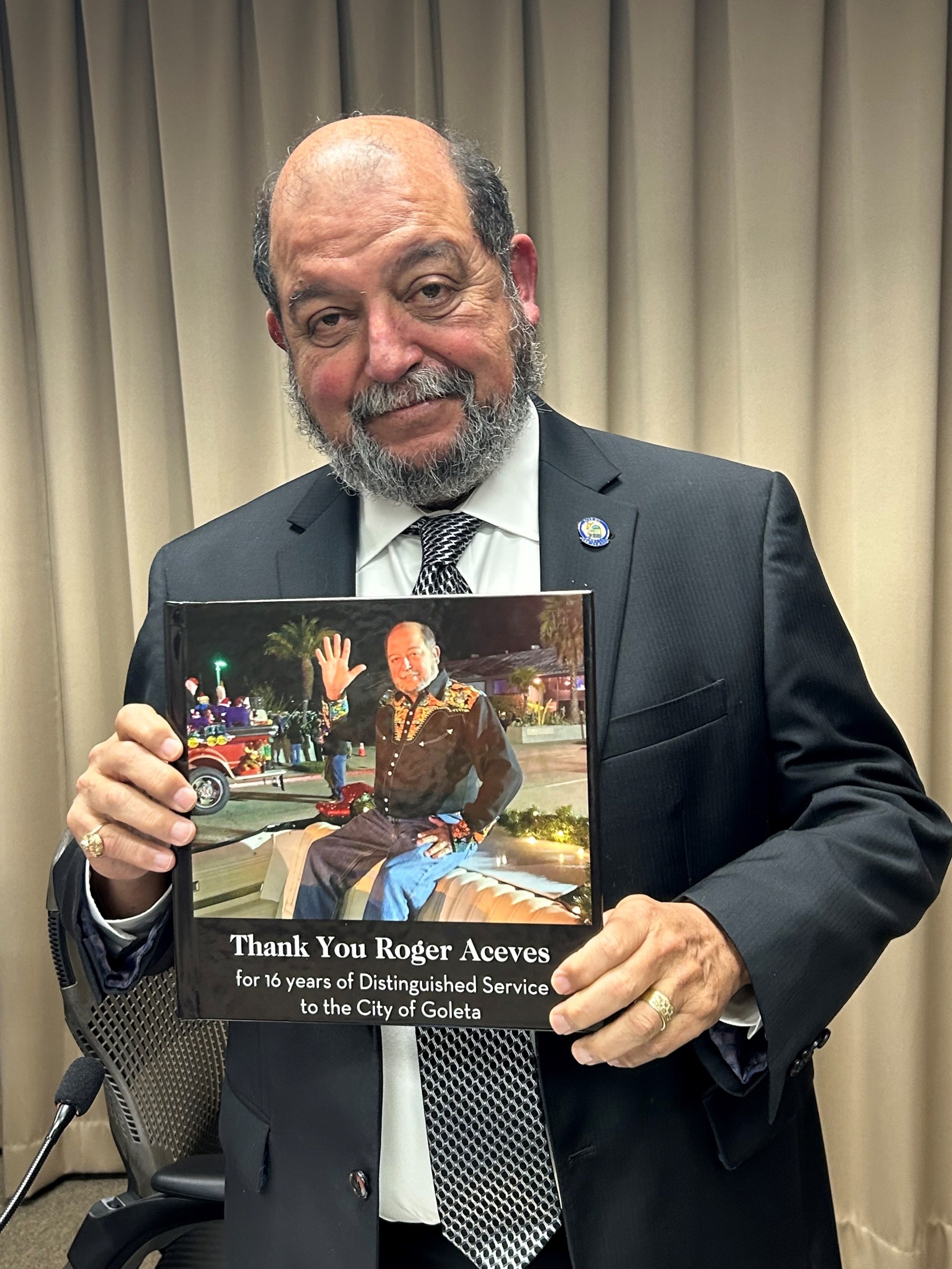 Councilmember Roger S. Aceves Honored for 16 Years of Distinguished